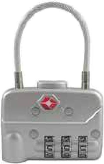 pavo Vorhängeschloss, Zahlenschloss