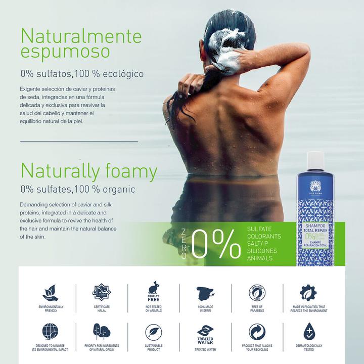 Produktbild Valquer Válquer Oil Control Shampoo 1000ml (1000 ml, Flüssiges Shampoo)