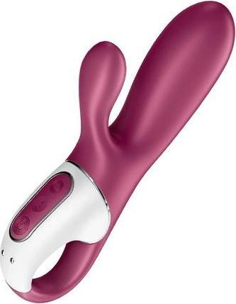 Actual product image Satisfyer Hot Bunny - Heated Rabbit Vibrator