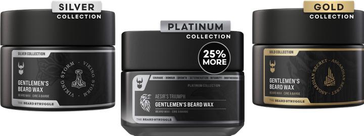 Actual product image The Beard Struggle Mustache Wax