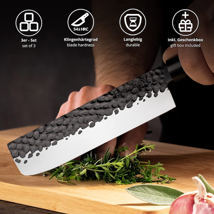 Produktbild Monsterzeug Japanisches Messerset 3-tlg (18.30 cm)