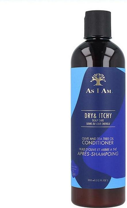 Actual product image As I Am DRY & ITCHY SCALP CARE olive & tea tree oil conditioner 355ml (355 ml)
