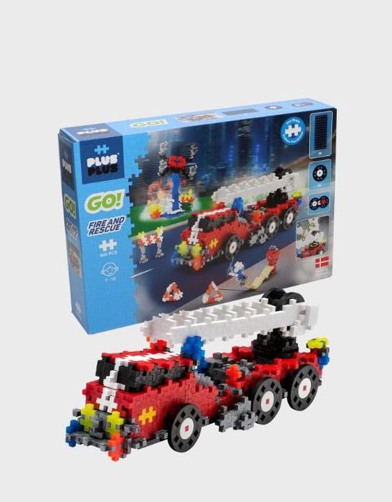 Produktbild Plus-Plus Feuerwehrauto