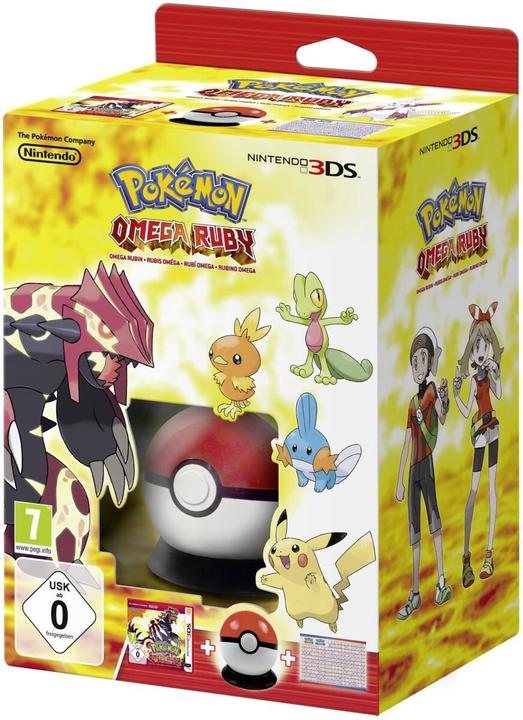 Nintendo Pokémon Omega Rubin inkl. Pokéball Card Case (3DS, 3DS XL, DE)