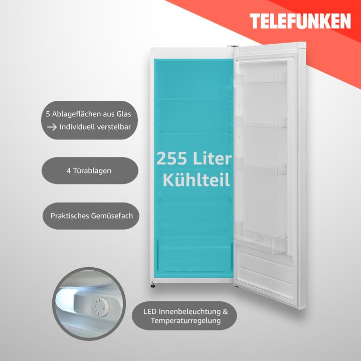Actual product image Telefunken KTFK265EW2 (255 l)