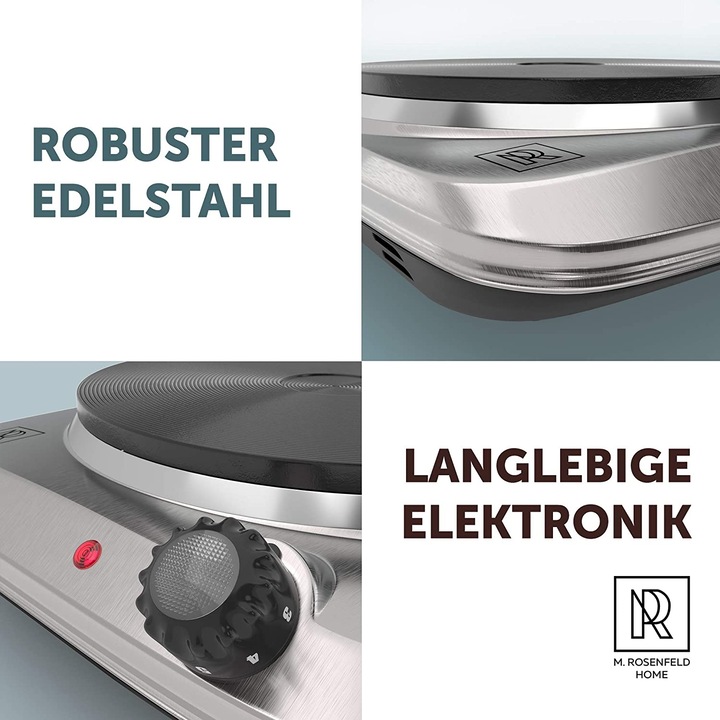 Produktbild M. Rosenfeld Home 1500W Herdplatte