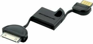 Actual product image Scosche flipSYNC - Charge/Data Cable - USB Male to Apple (USB 3.2 Gen 1)