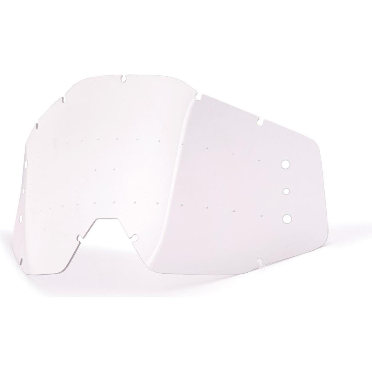 100%, Motorradhelm Zubehör, für SVS mit noppen klar