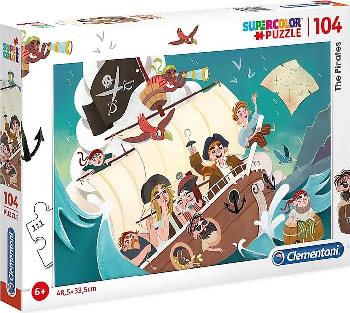 Produktbild Clementoni Pirates (104 Teile)