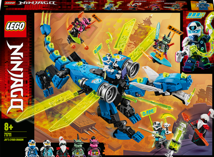 LEGO Jays Cyber-Drache (71711, LEGO Ninjago)