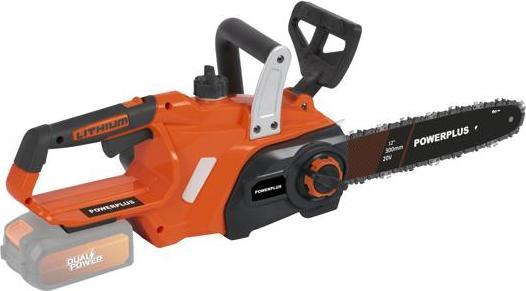 Produktbild Powerplus Dual Power Kettensäge 20V 300mm - exkl. Akku und Ladegerät - 1 Acc. (Akku Kettensäge)