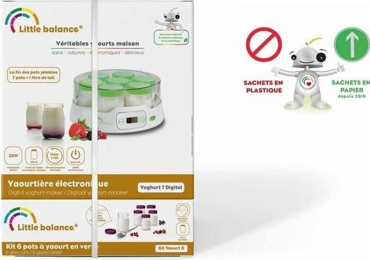 Image du produit Little Balance Yogurt 7 Digital + 6 pots