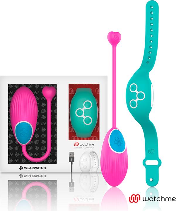 Image du produit Wearwatch Egg Wireless Technology Watchme Fuchsia / Aquamarine