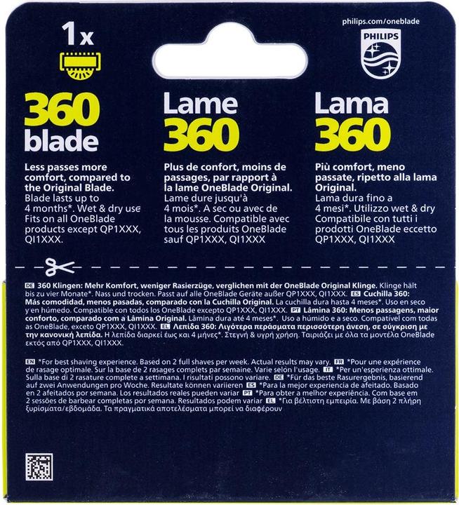 Image du produit Philips Lame OneBlade 360 (1 x)