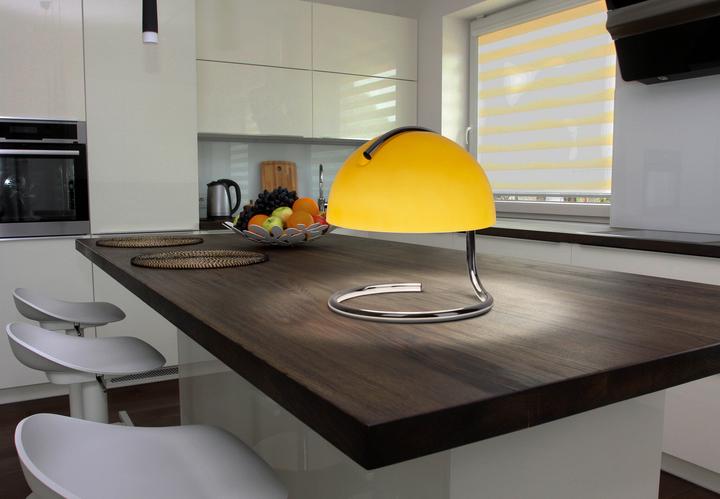Image du produit Näve Lampe de table jaune chrome (E27)