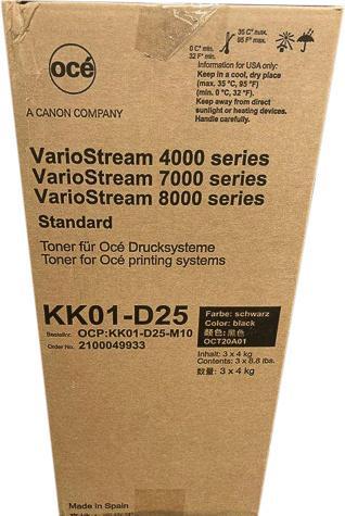 Produktbild Canon Océ KK01-D25 - 3er-Pack - Schwarz - Tonernachfüllung