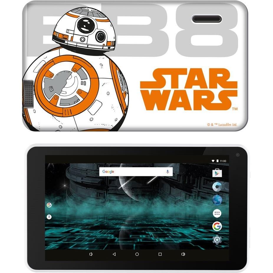 Estar Tablet HERO BB8 7 16 GB (7", 16 GB, Bianco, Arancia, Nero), Tablet, Bianco