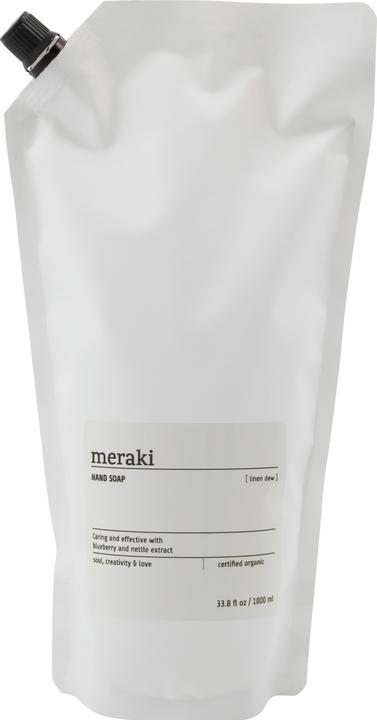 Meraki Sapone per le mani, Ricarica di rugiada per biancheria (Ricarica, 1000 ml)