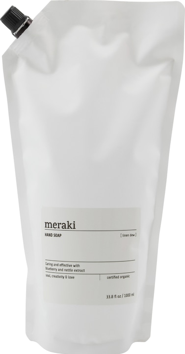 Meraki Hand soap, Linen dew refill (Handseife Nachfüllpackung, 1000 ml)