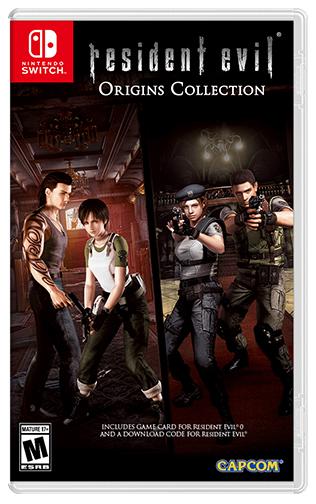 Actual product image Capcom Resident Evil Origins - Collection (Switch, Switch Lite, Switch OLED, EN)