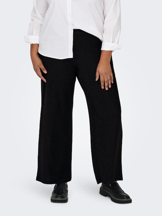 Actual product image Only Regular fit Curve trousers Trousers with wide leg cut (S)