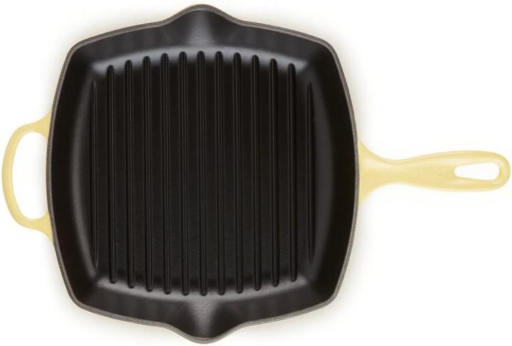 Image du produit Le Creuset signature (26 cm, Poêle à grillades, Fonte)