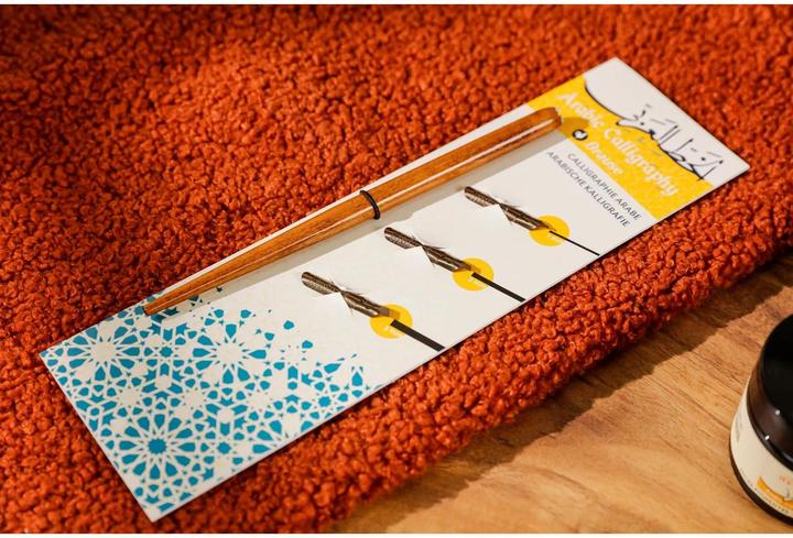 Produktbild Brause Packung mit Federn für die arabische Kalligrafie, sortiert - (1x)