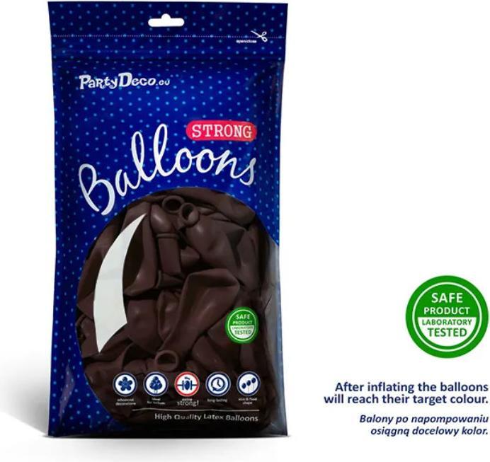 Produktbild Partydeco Strong Balloons 30 cm, Pastel Prune (1 pkt / 100 pc.) (100 x)