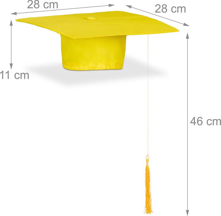 Image du produit Relaxdays 2x chapeau de docteur