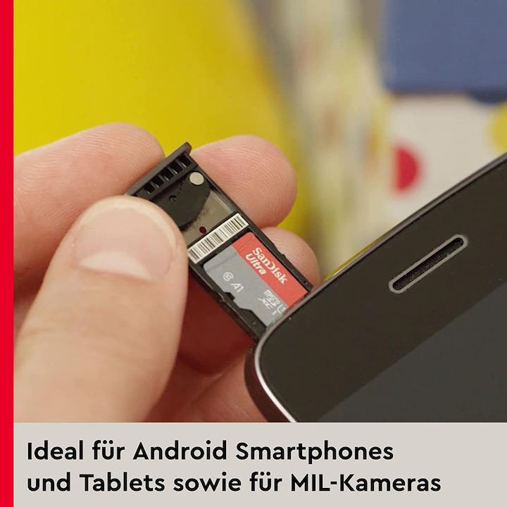 Produktbild SanDisk Ultra mit Adapter (256 GB, microSDXC, U1, UHS-I)