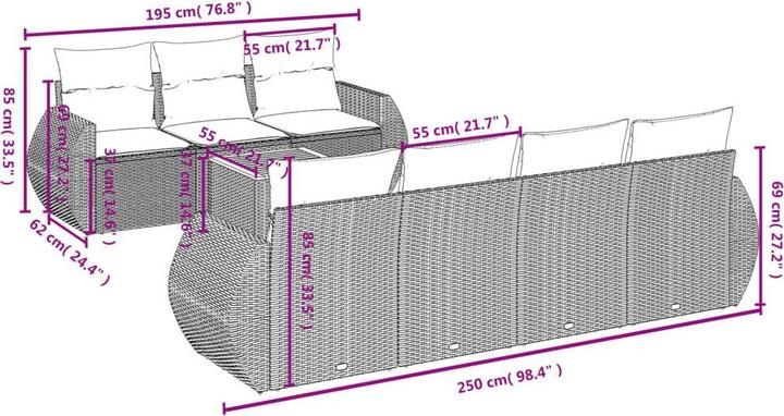 Produktbild vidaXL Verena