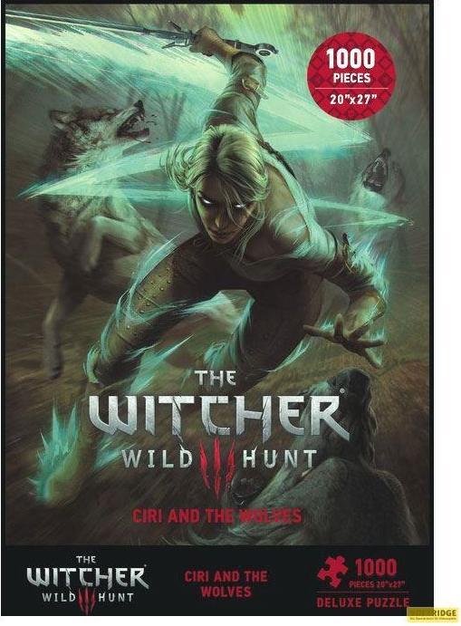 Dark Horse Witcher 3 Wild Hunt Puzzle Ciri e i Lupi (1000 pezzi)