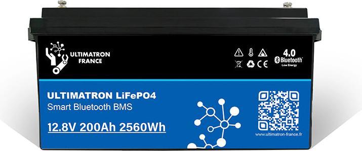 Ultimatron UBL-12V-300Ah-PRO Batterie d'alimentation LiFePO4 (12.80 V, 300 Ah)