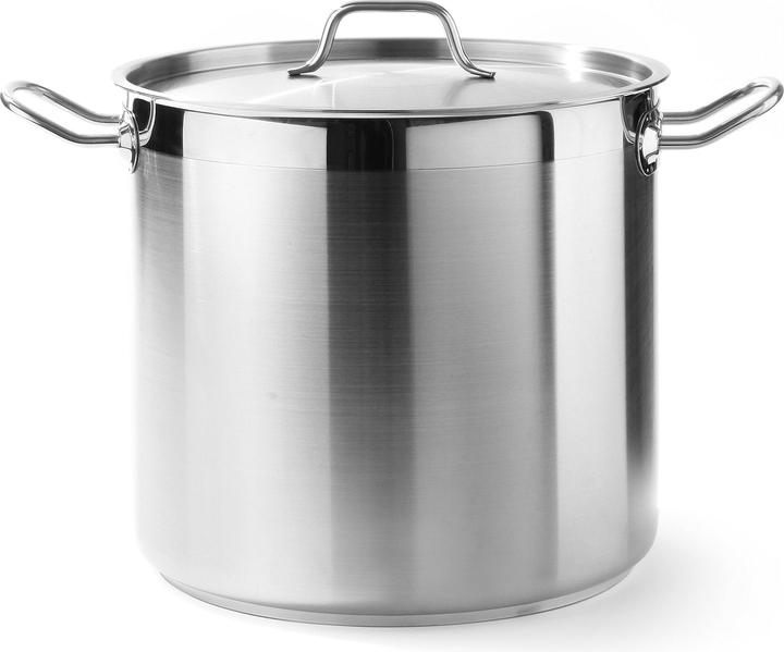Hendi Cooking pot, 16 litres (28 cm, Pot, Stainless steel)