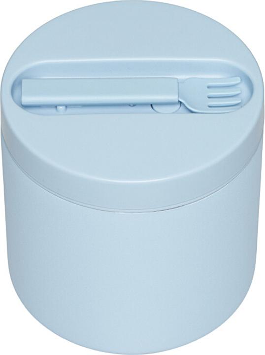 Design Letters Travel Thermo Lunch Box Blue