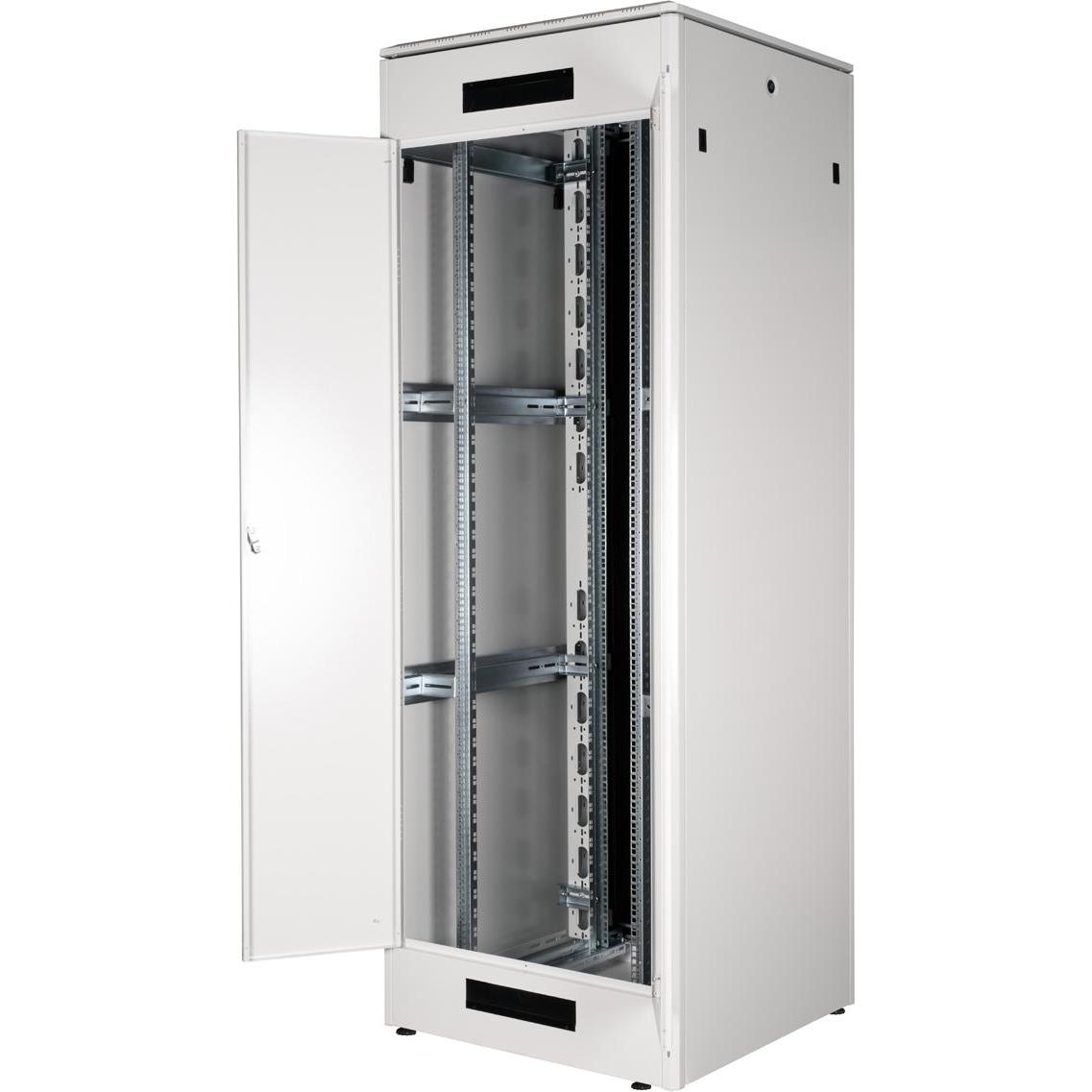 Thumbnail - Roline 19-Zoll Netzwerkschrank Pro 47 HE (47 HE, 19 Zoll Rack), Serverschrank, Grau