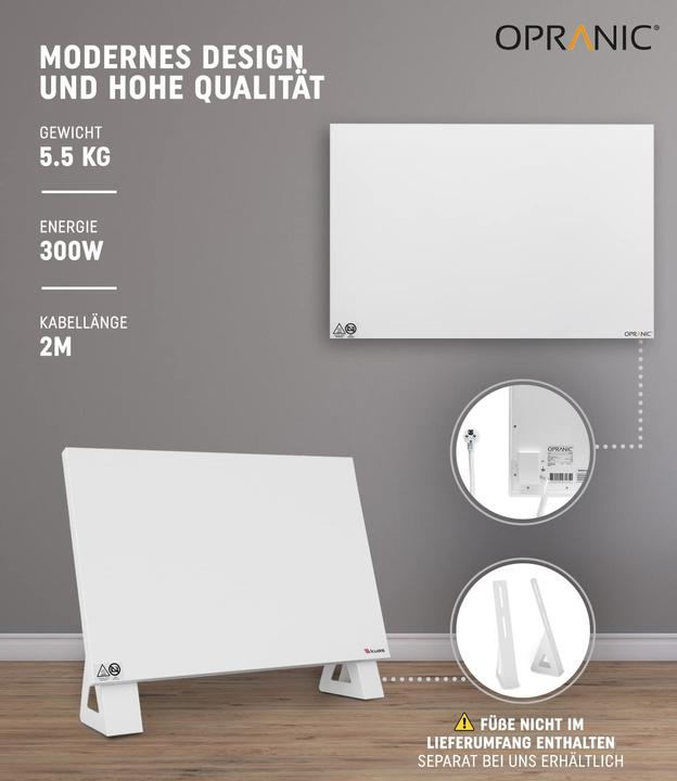 Produktbild Opranic Infrarotheizung Metal 350W