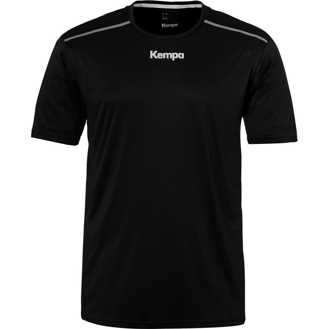 Kempa, Herren, Sportshirt, Poly Shirt (S), Schwarz, S