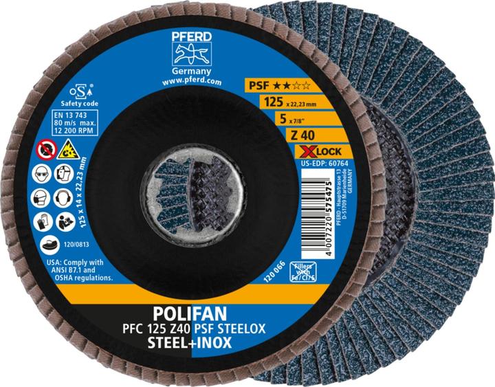 Produktbild Pferd X-LOCK Fächerschleifscheibe Universal-Linie PSF (40)