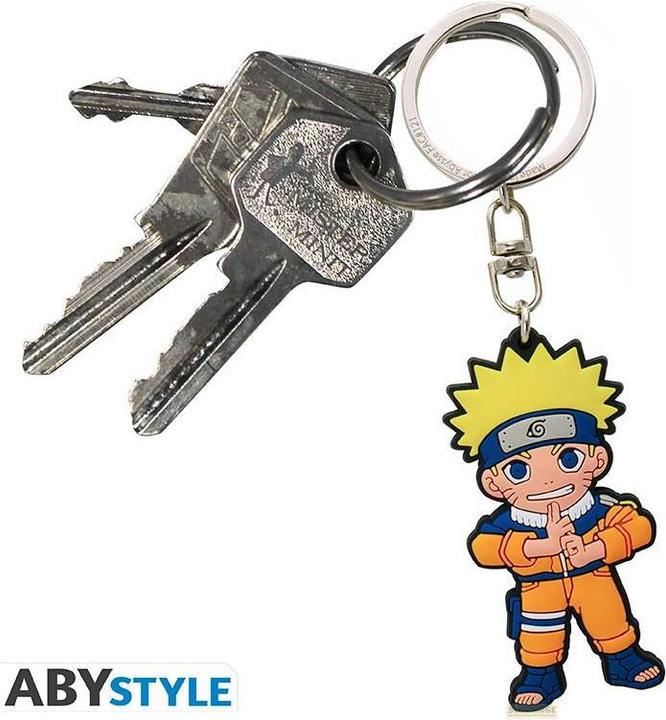 Actual product image ABYstyle NARUTO - Naruto - Porte-clés en PVC 6cm