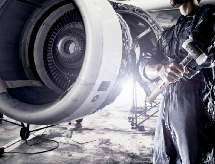 Actual product image Halder Nylon hammer (990 g)