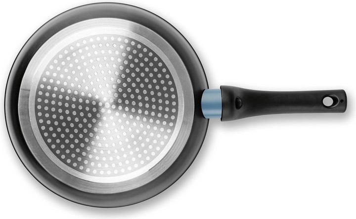 Immagine prodotto Bratmaxx Aluminium Pfanne 24 cm (24 cm, Padella per friggere, Alluminio, Acciaio inossidabile)