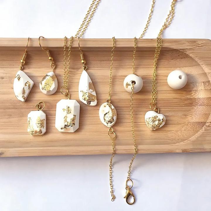 Immagine prodotto Sycomore Atelier De Bijoux - Ciment Et Feuilles D'Or (Fr-De-It)