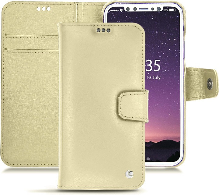 Produktbild Noreve Lederschutzhülle Wallet (Apple iPhone X)
