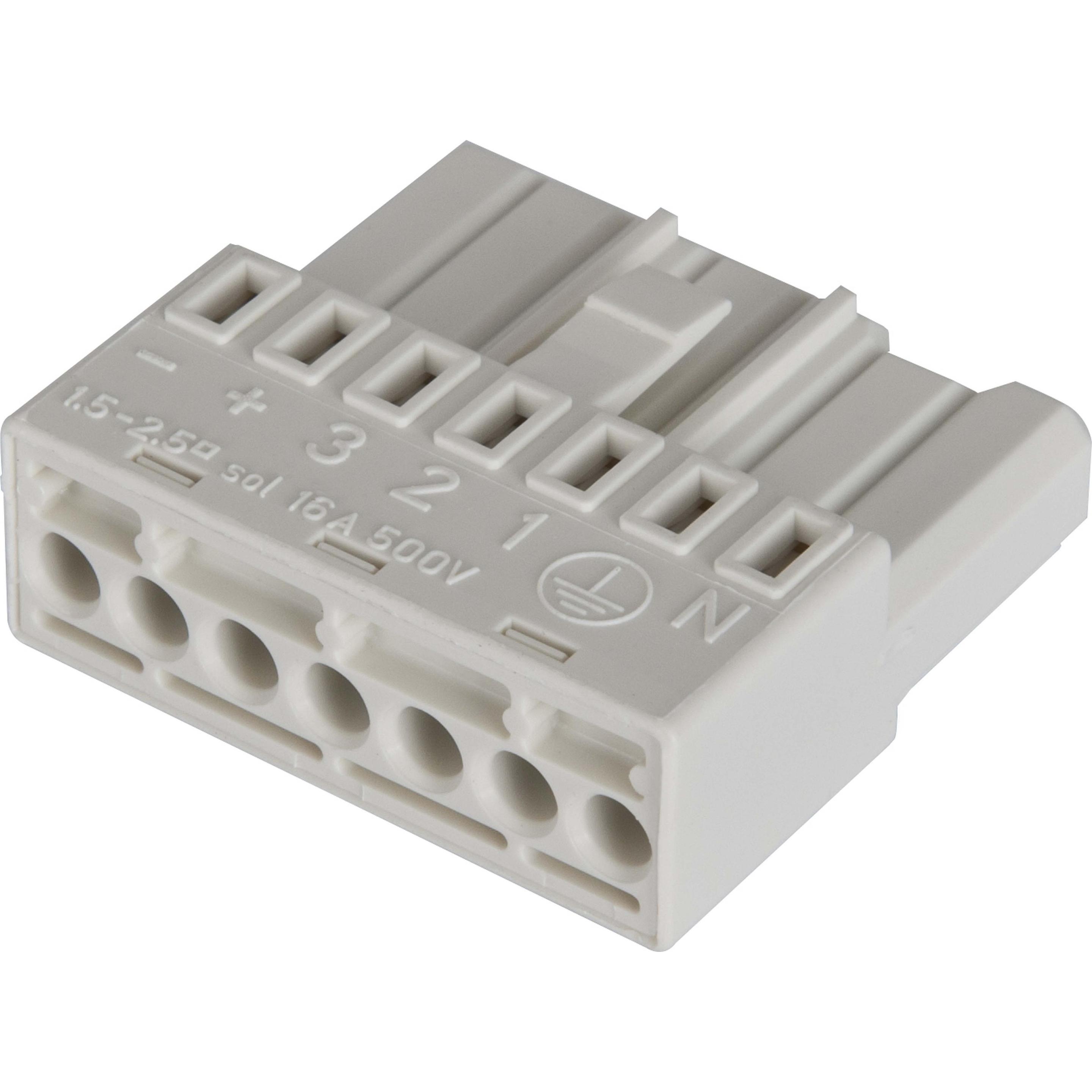 Lichtline, Zubehör Beleuchtung, ClickLUX Einspeis. 70479400000 Anschlussstecker 7polig