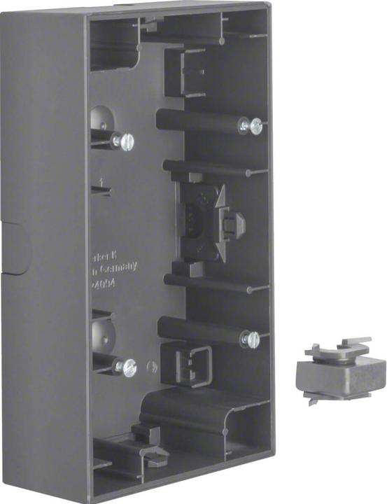 Actual product image Berker 10427006 Housing 2-fold surface-mounted K1 anthracite matt