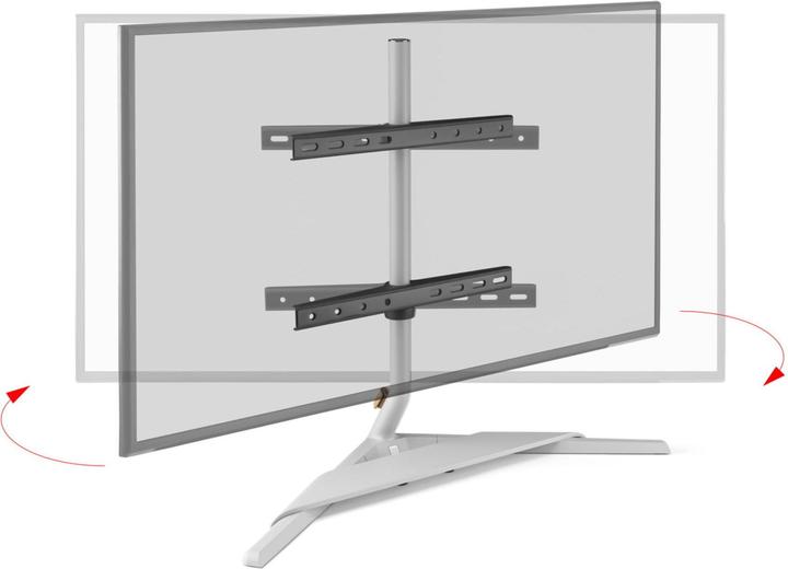 Actual product image One for All 70" TV Stand Design Table Top light (40 kg, 32" - 70")