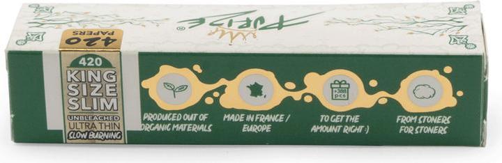 Produktbild Purize KingSize Slim "420 Papers" (Box 8 Stk.)