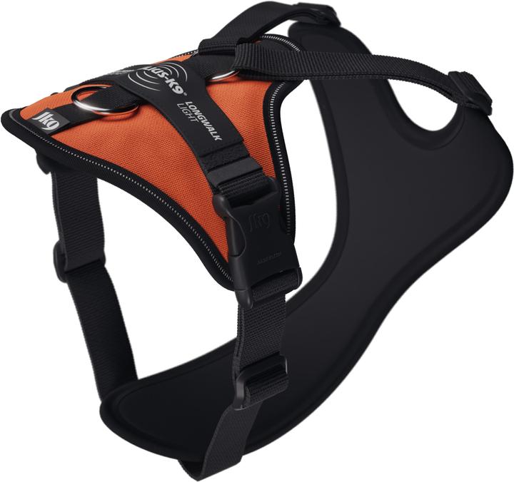 Produktbild Julius-K9 K9 Longwalk light sele w/trackerpocket,UV Orange,M (M, Hund, Allgemein)