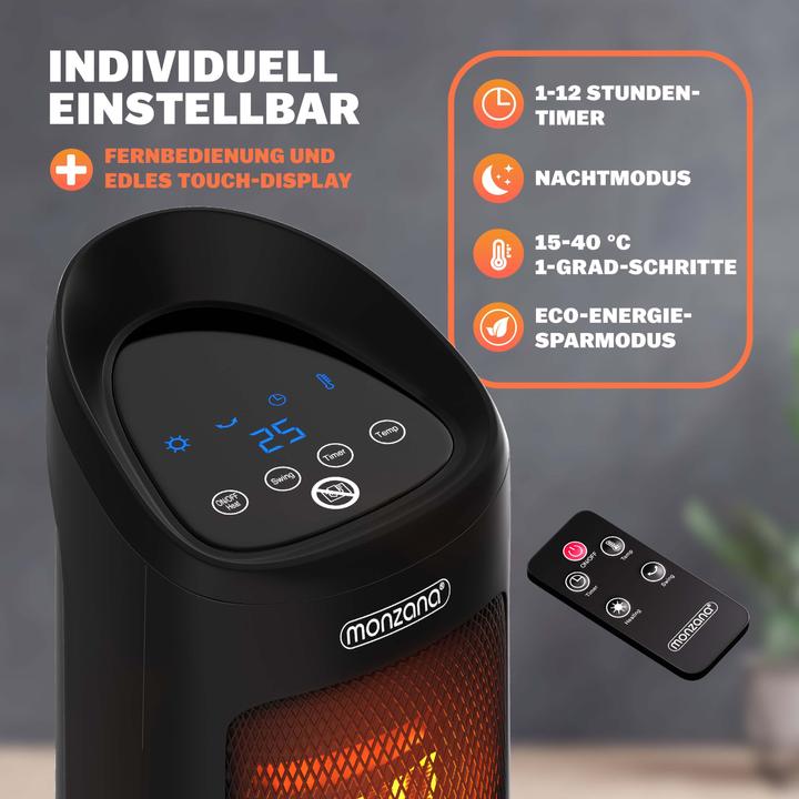 Immagine prodotto Monzana Termoventilatore ceramico (2000 W)